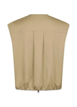 Flo Balloon Twill Vest>Neo Noir Online