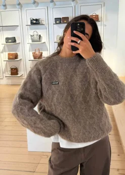 FLUFFY KNIT JUMPER><noscript><img width=