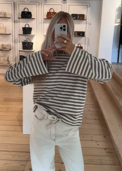 HellenMD LS stripe t-shirt>Modström Hot