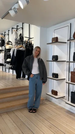 Janice Slung Jeans Wash Mid Blue>Ivy Copenhagen Clearance