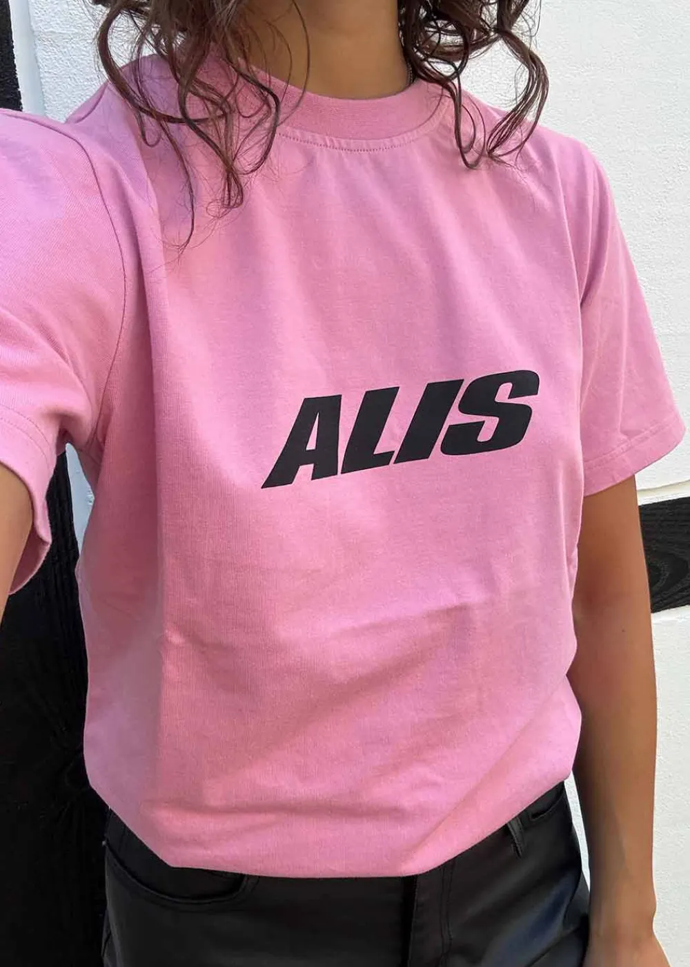 JERON ESSENTIAL T-SHIRT W/ CHEST LOGO>ALIS Hot