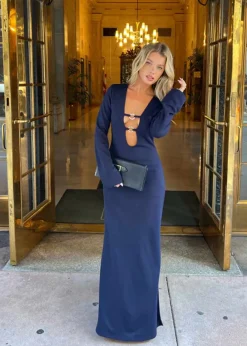 JosefineMD long dress>Modström Clearance