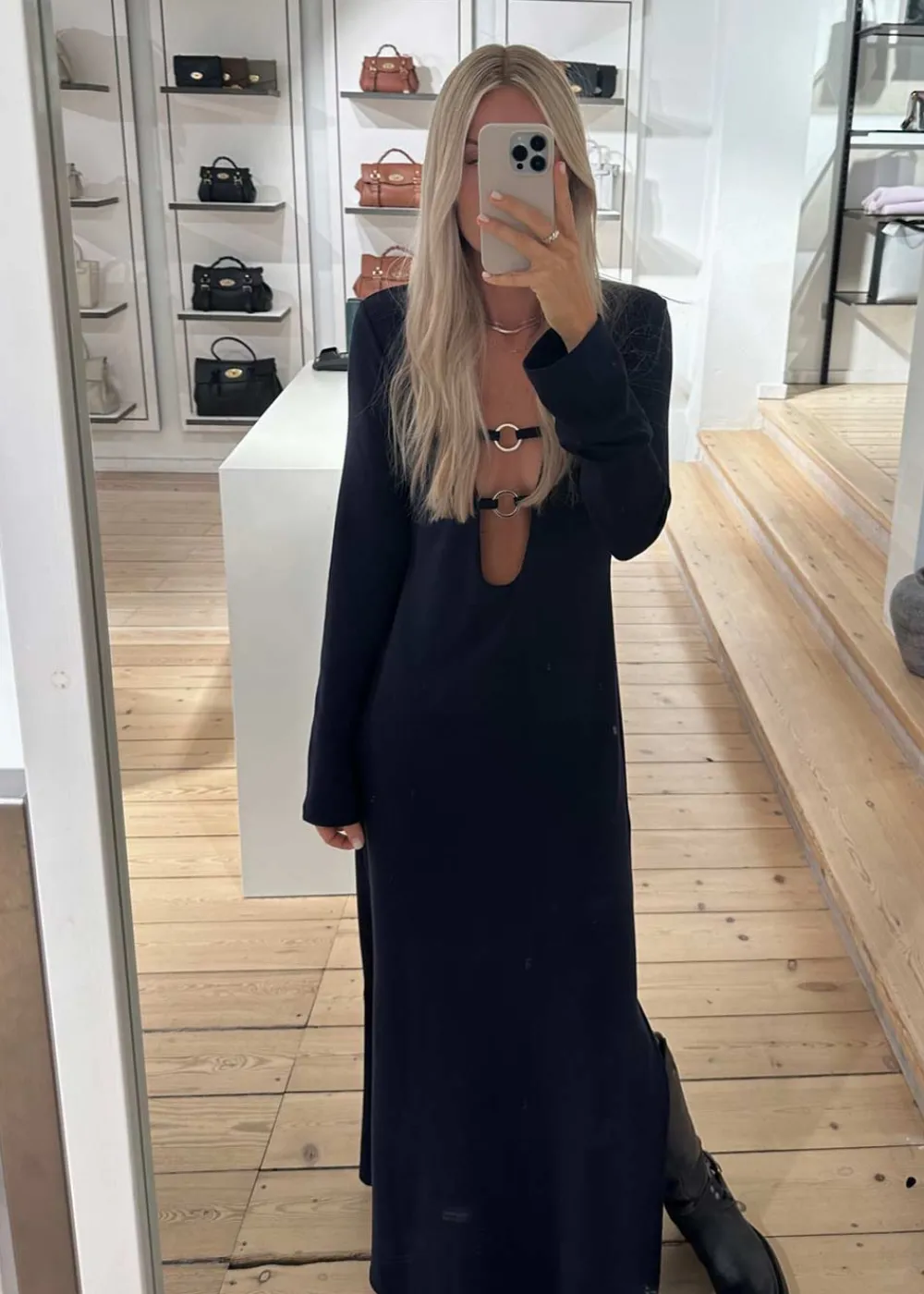 JosefineMD long dress>Modström Clearance