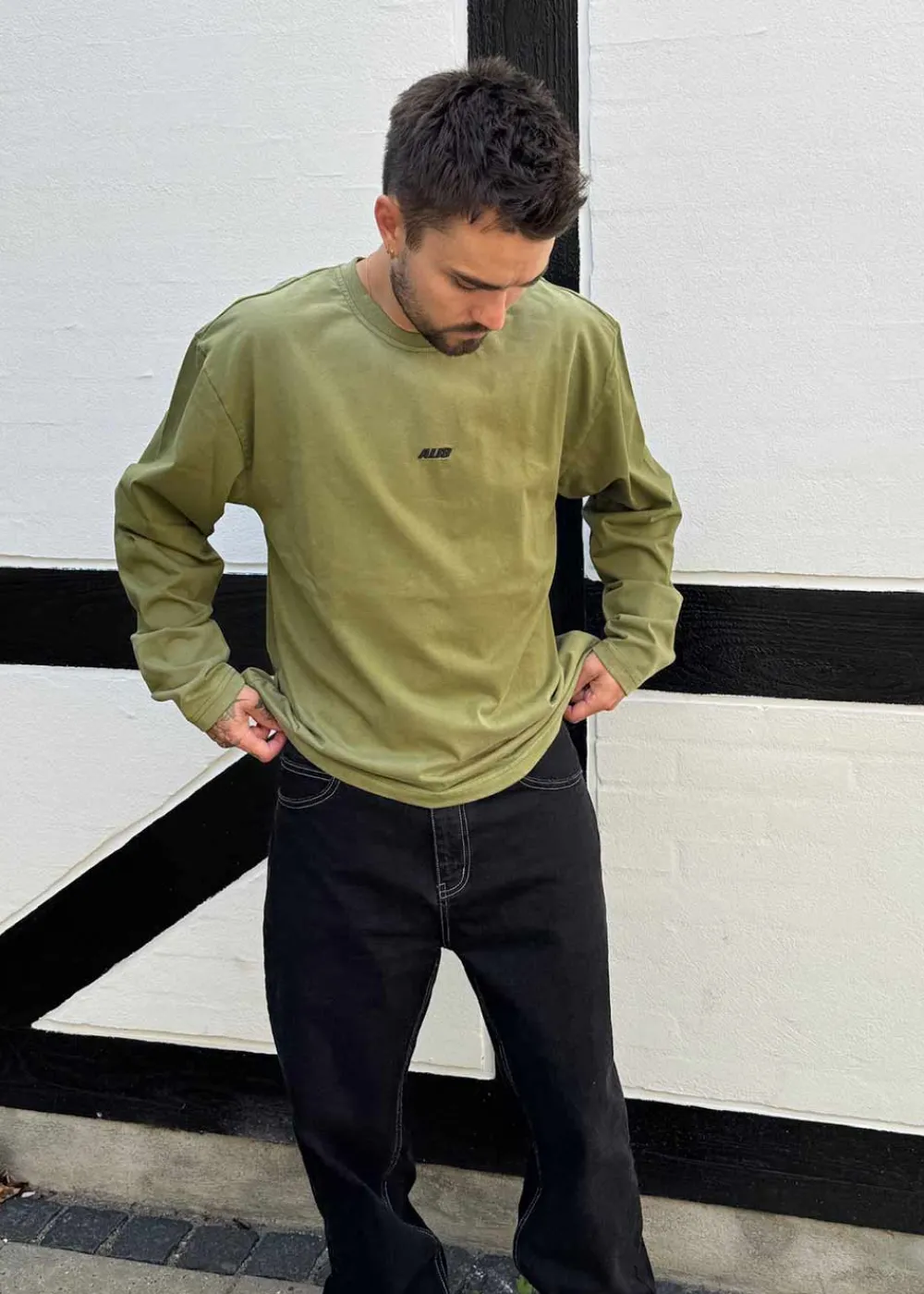 JOSHUA LONG SLEEVE W/ LOGO>ALIS New