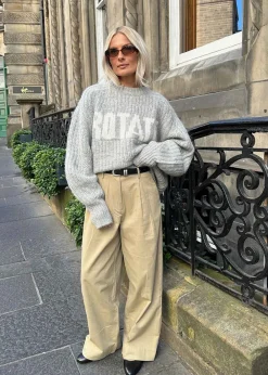 Knitted Logo Sweater><noscript><img width=