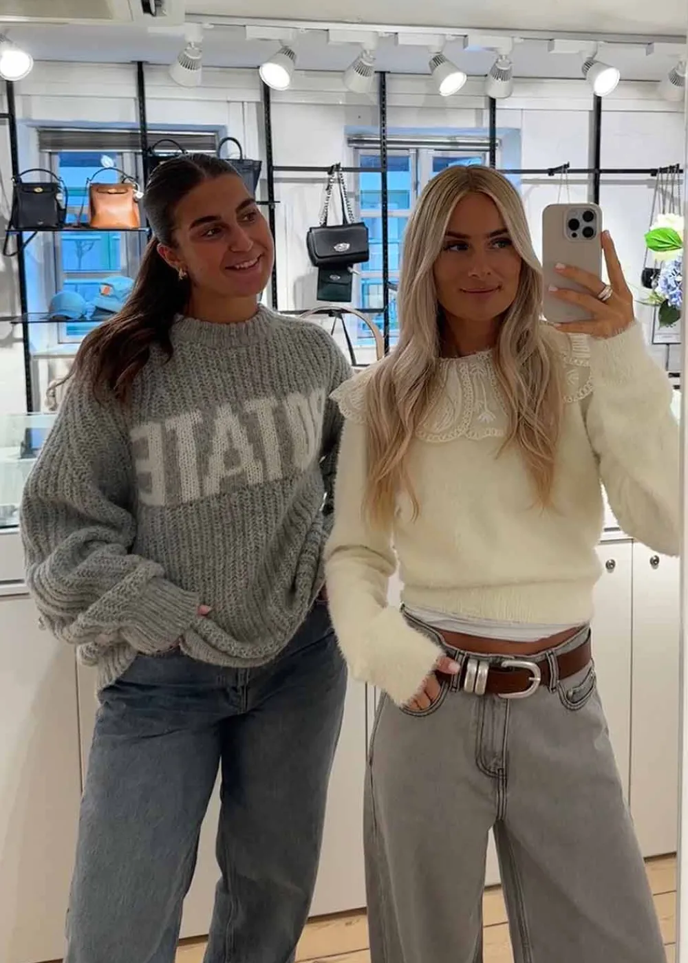 Knitted Logo Sweater>Rotate Clearance