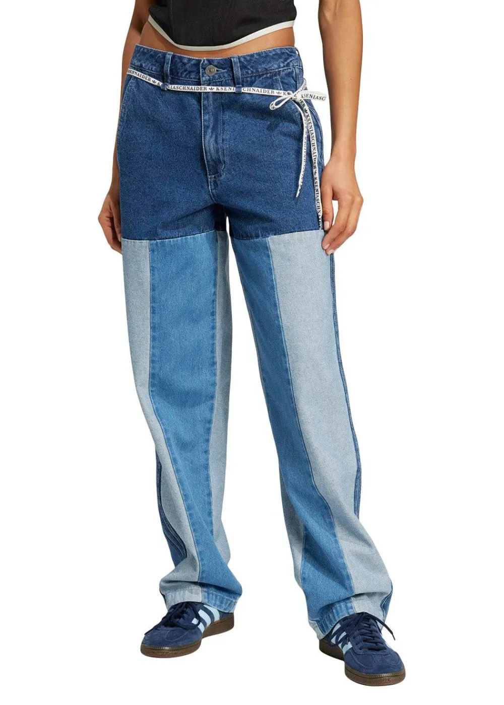 KSENIASCHNAIDER PATCHWORK JEANS>Adidas Originals Clearance