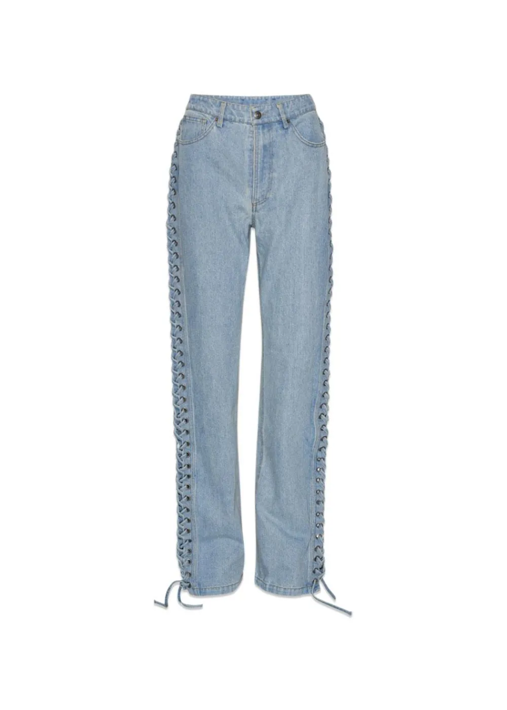 Laced Straight Leg Jeans>Rotate Outlet