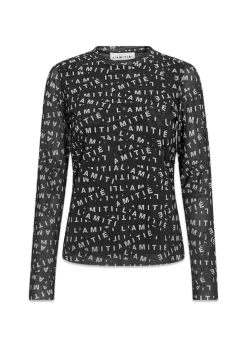 LAMITIÉ Mesh Ls O-Neck>HAUTE L’AMITIÉ New