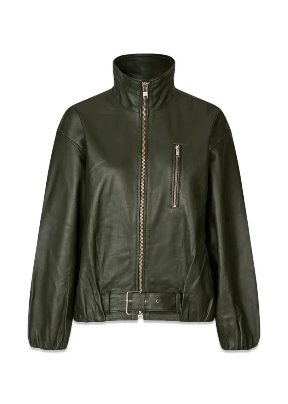 Lenny Leather Jacket>Oval Square Clearance