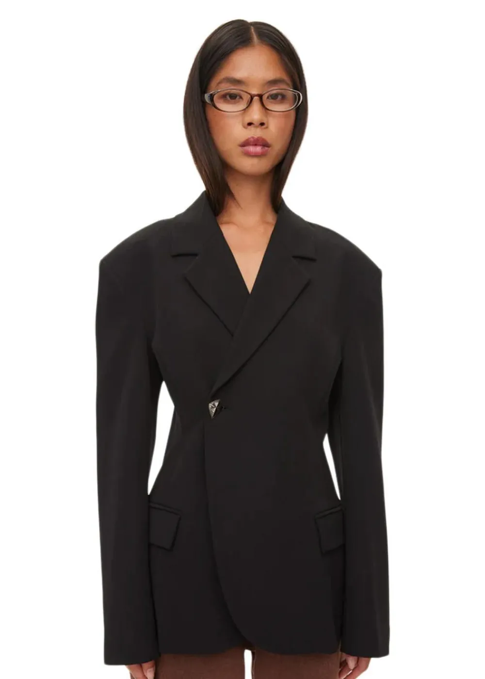 Lily Blazer>Oval Square New