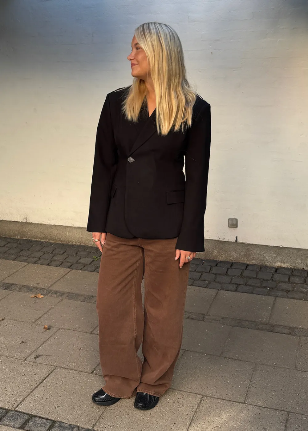 Lily Blazer>Oval Square New