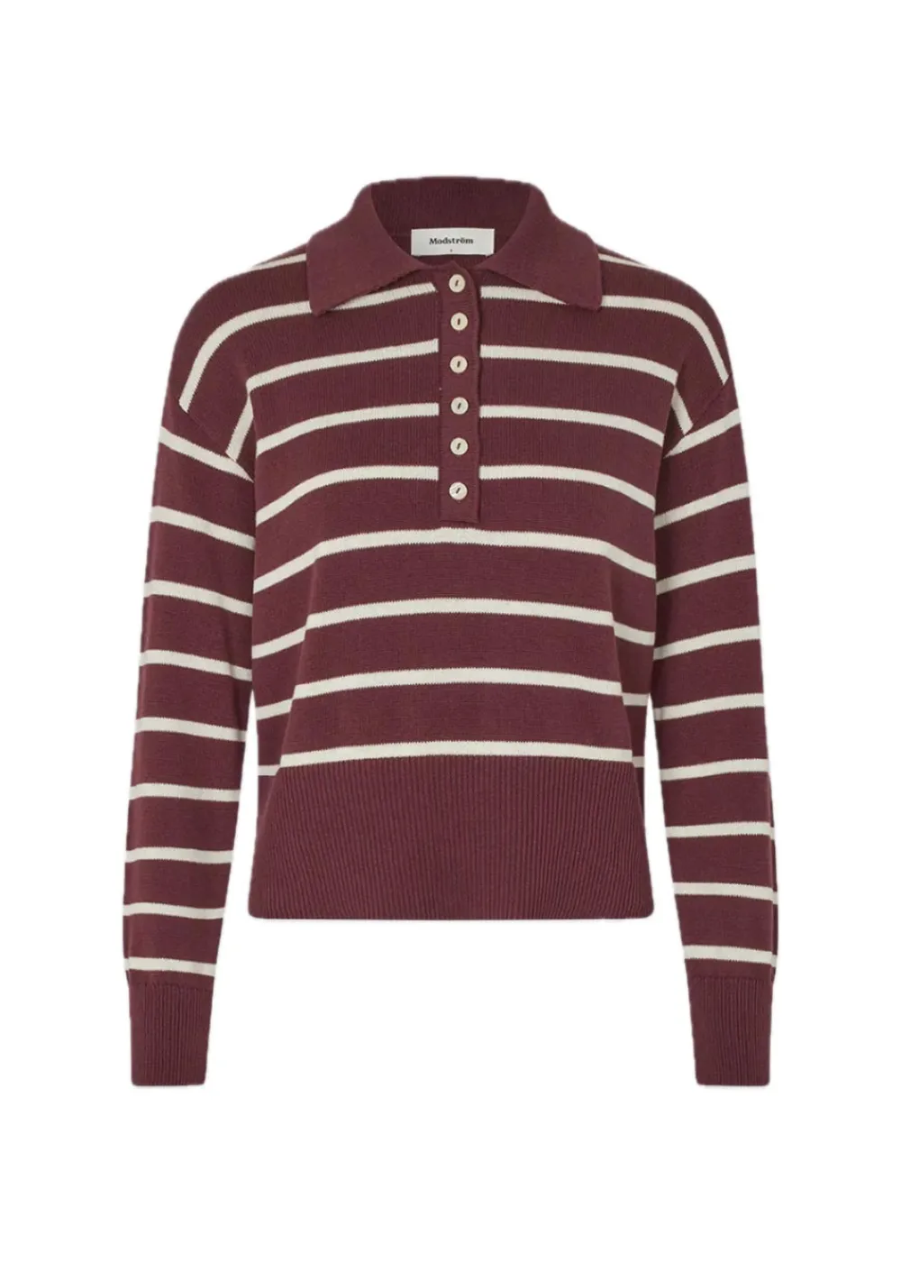 Malvamd stripe polo>Modström Best