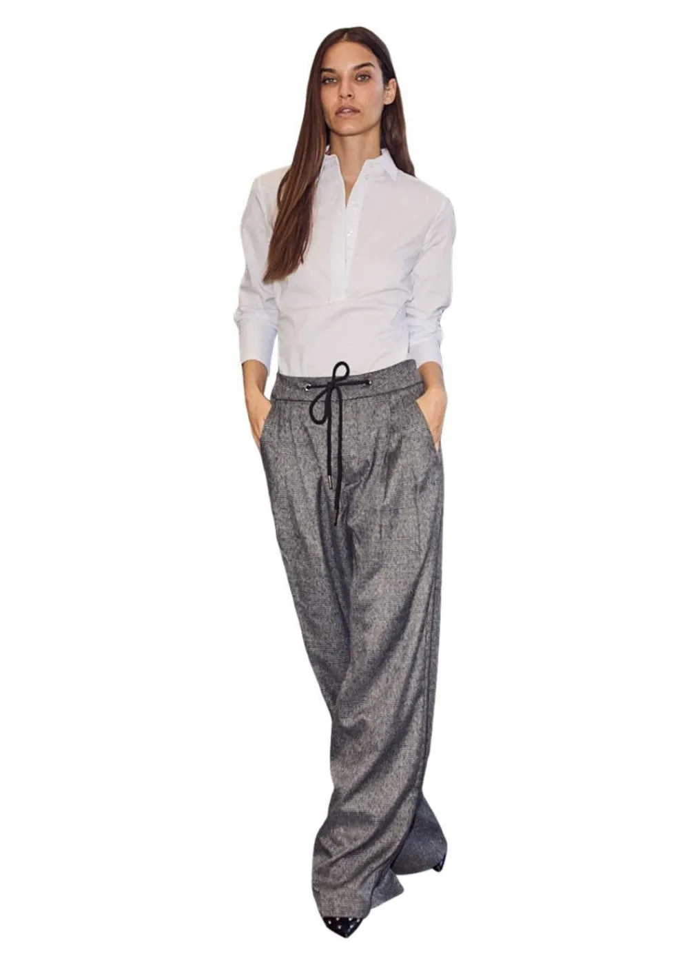 Michelle Check Tailor Tie Pants>HAUTE L’AMITIÉ New