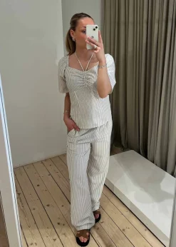 Nanikamd stripe pants>Modström Sale