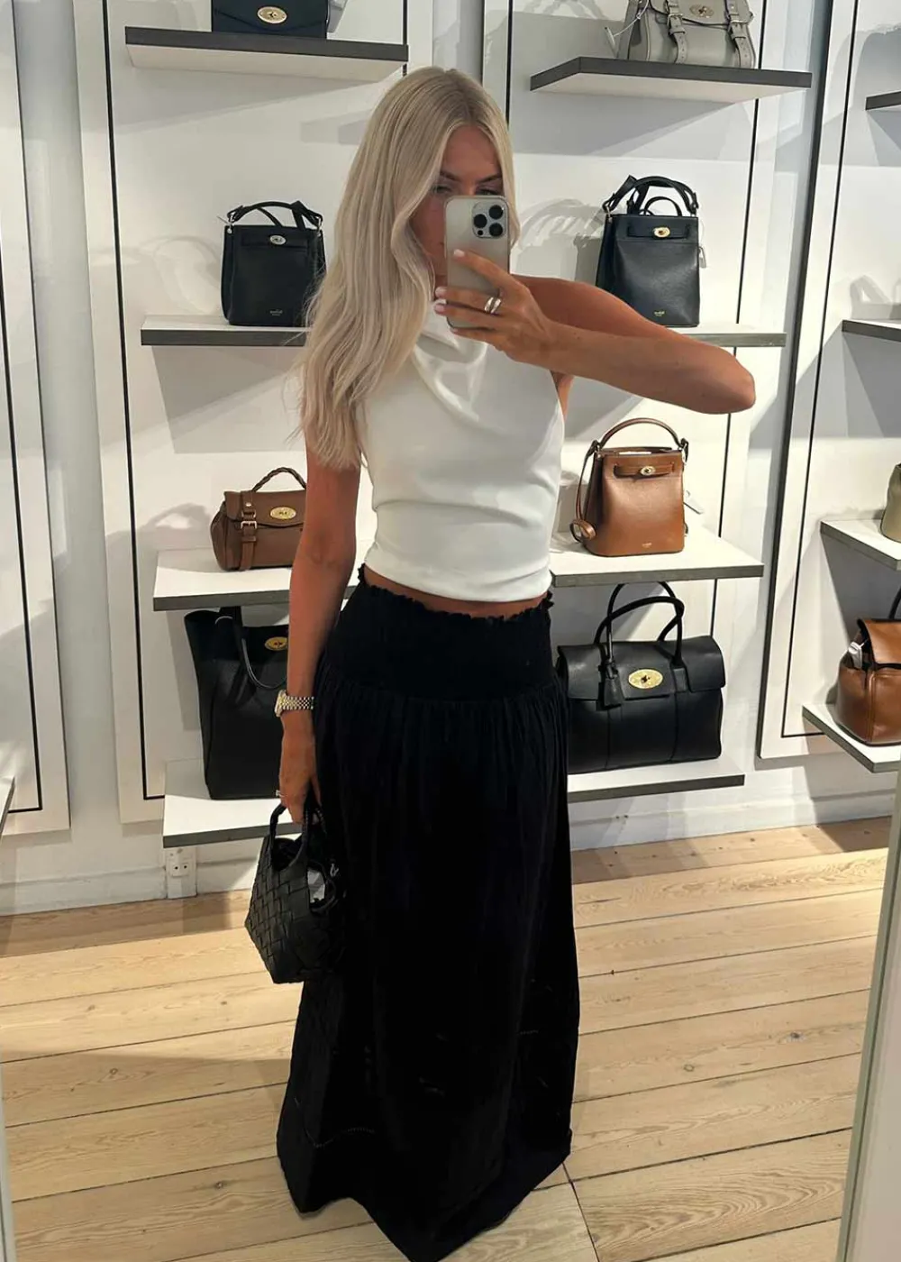 Nillamd long skirt>Modström Hot