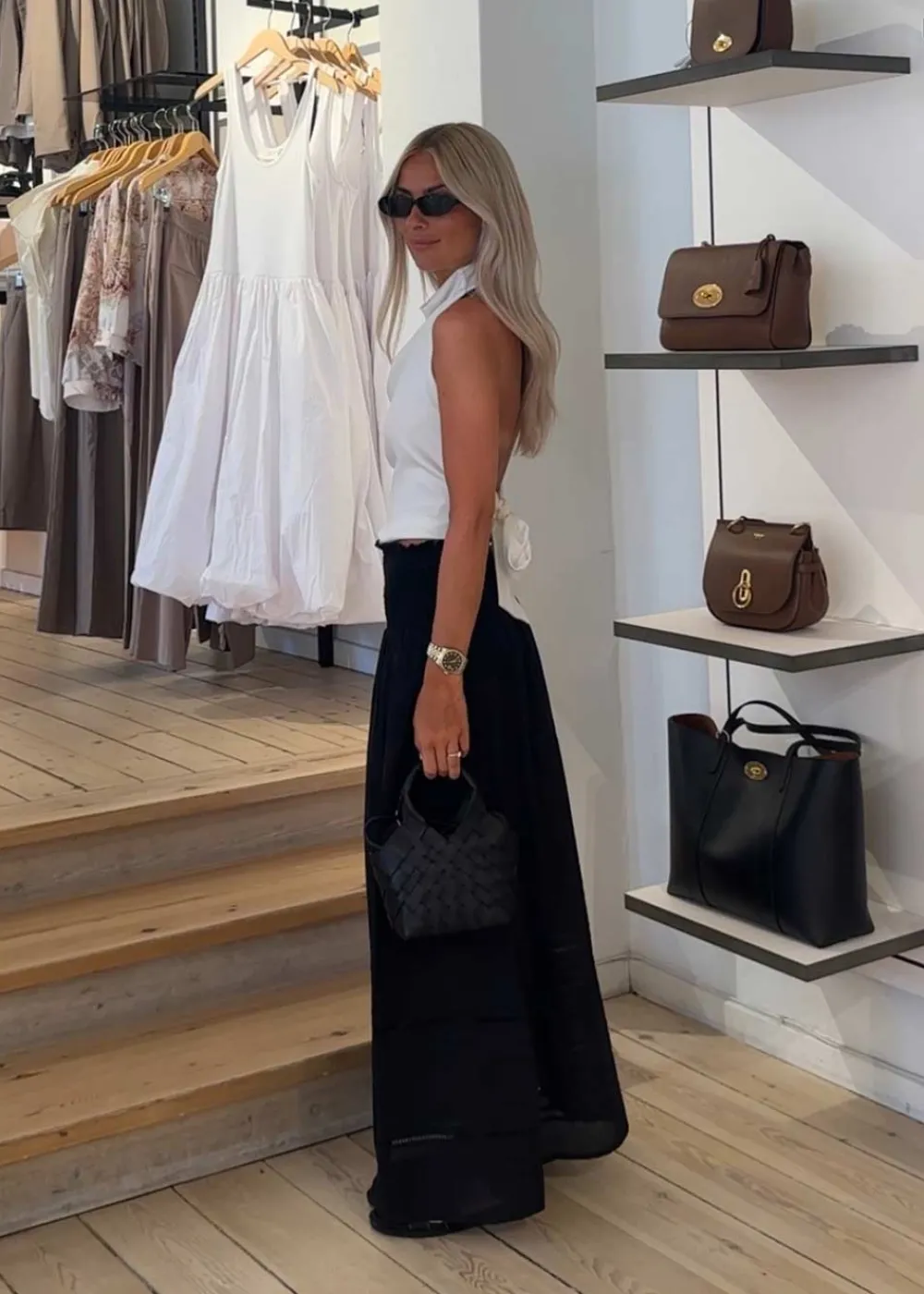 Nillamd long skirt>Modström Hot