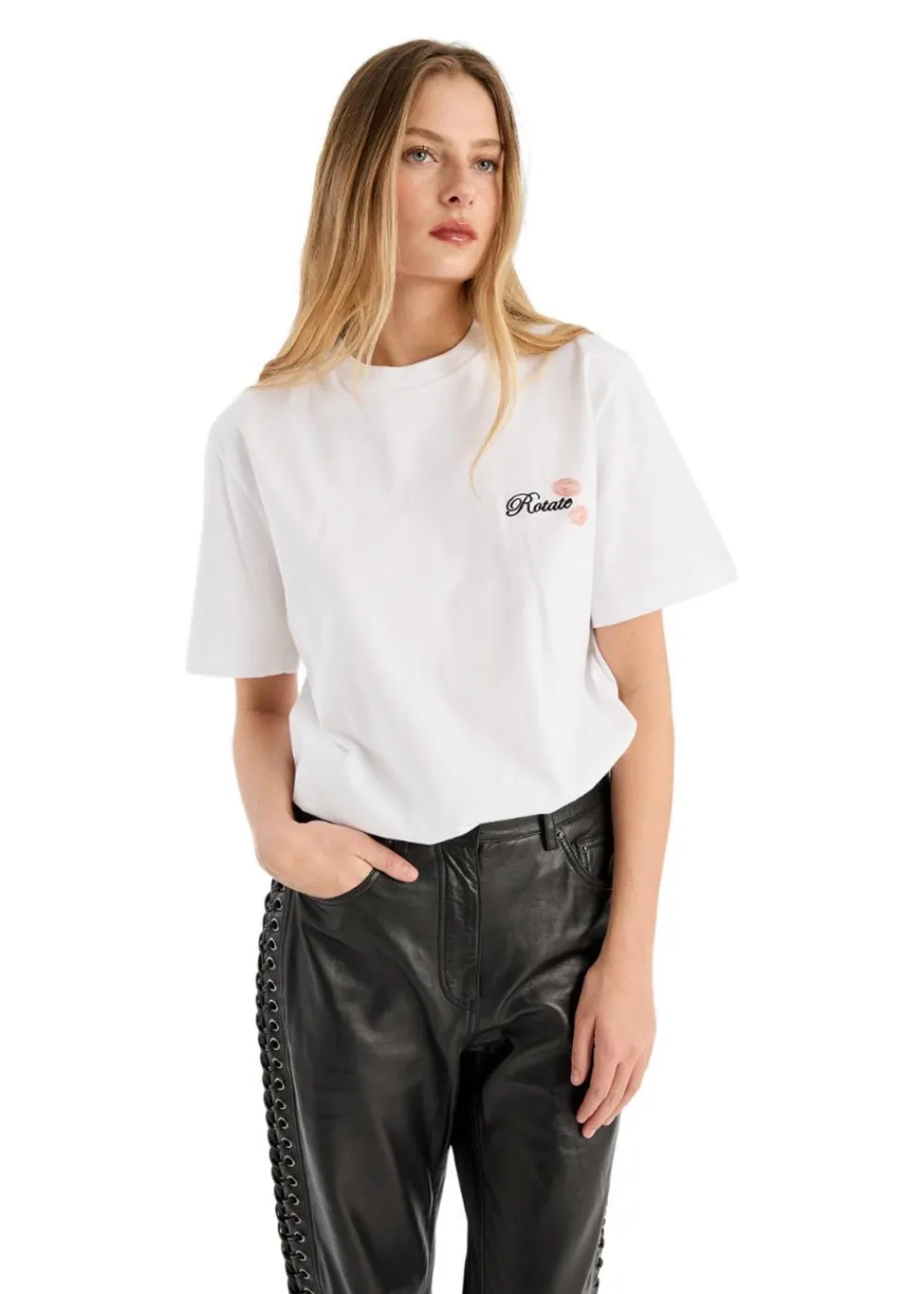 OVERSIZED T-SHIRT>Rotate Hot