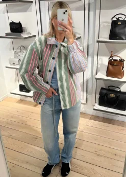 OVERSIZED UTILITY WORKWEAR JACKET><noscript><img width=