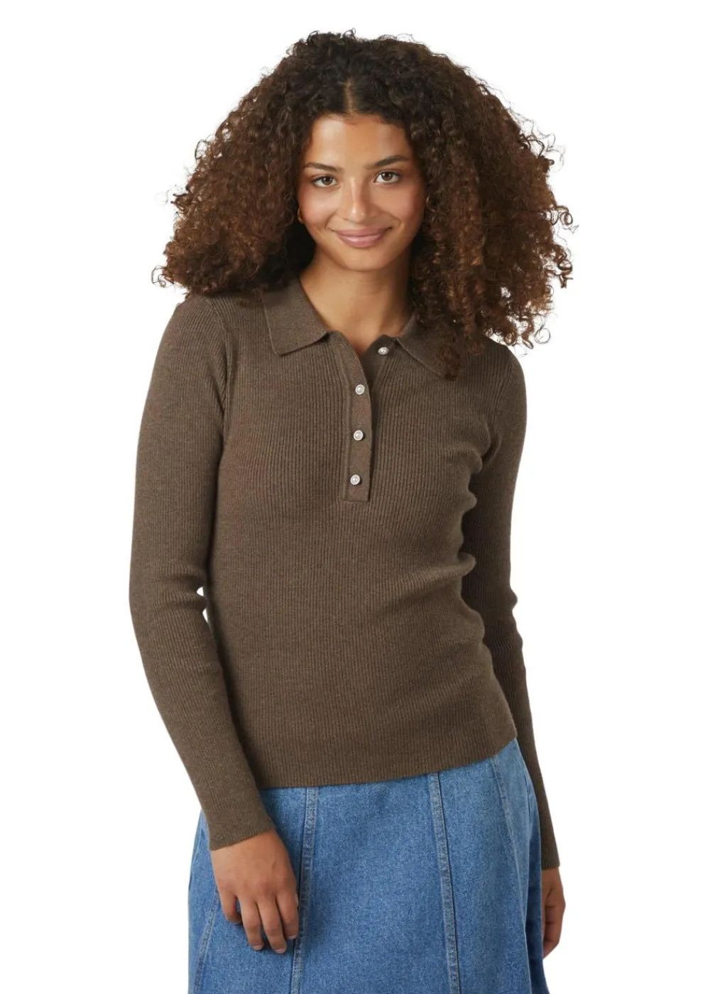 Panama Knit Blouse>Neo Noir Outlet