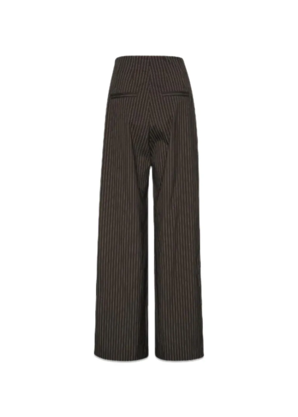 PINSTRIPE WIDE LEG PANTS>Rotate