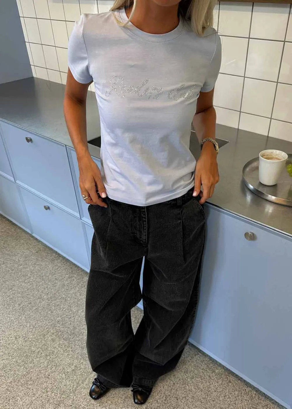 Plaimamd print t-shirt>Modström Outlet