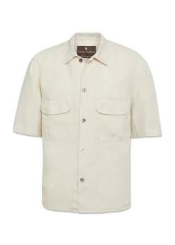 Reg Fit Short Sleeve City Shirt>Oscar Jacobson Outlet