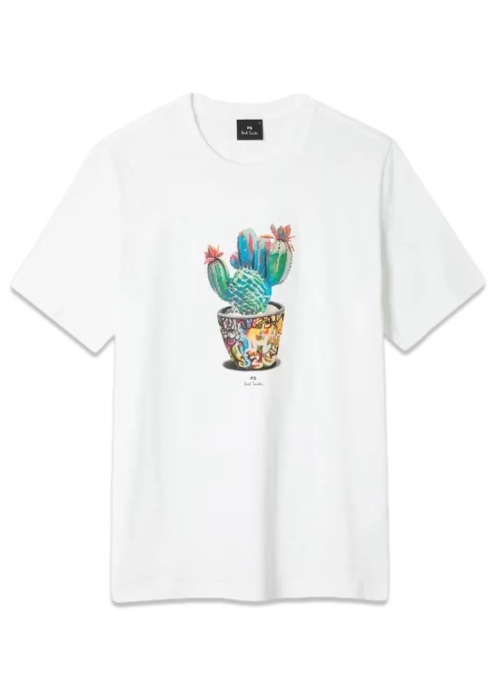 Reg Fit T-Shirt Cactus>Paul Smith - PS
