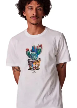 Reg Fit T-Shirt Cactus>Paul Smith - PS