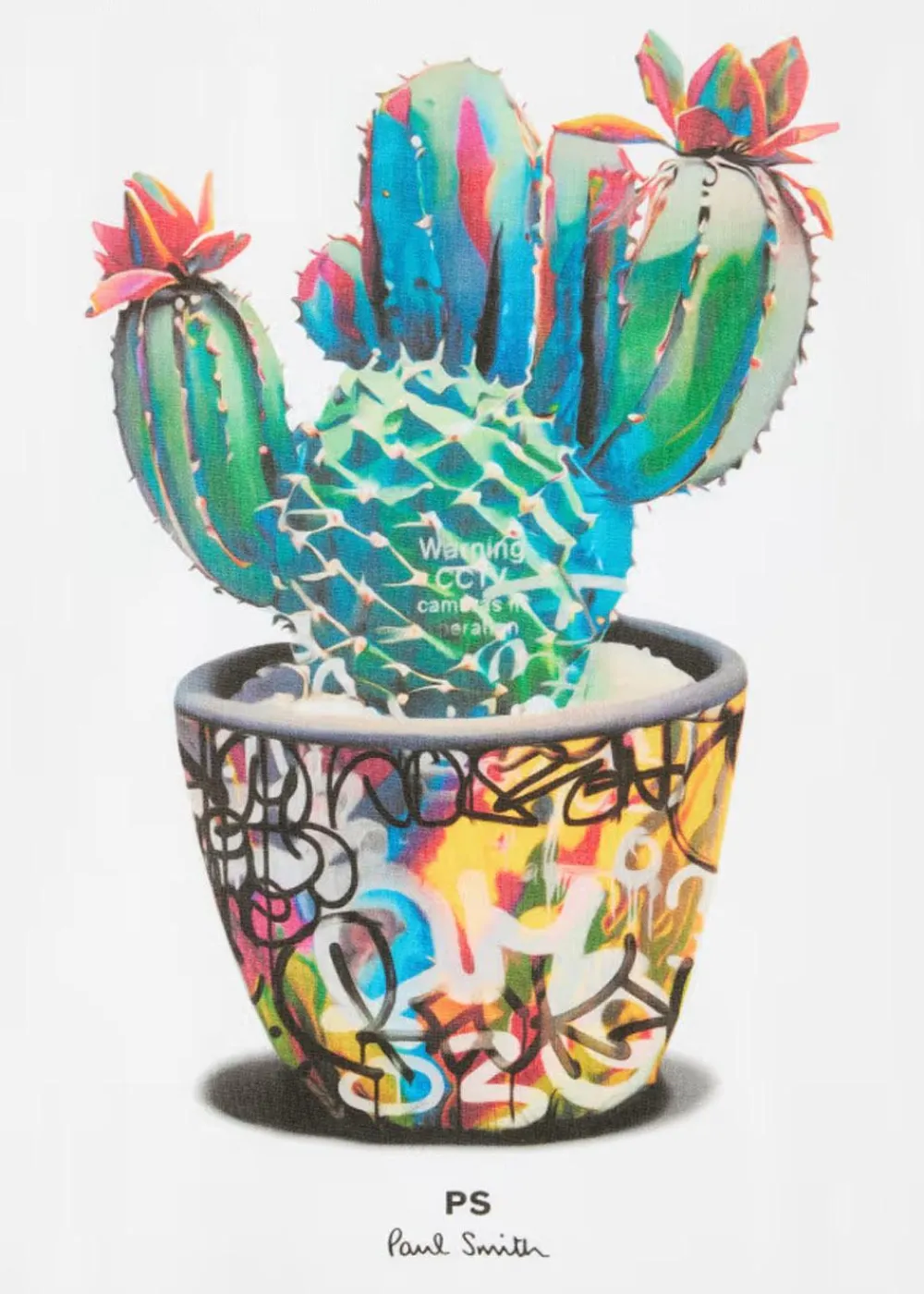 Reg Fit T-Shirt Cactus>Paul Smith - PS