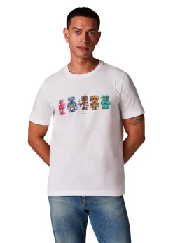 Reg Fit T-Shirt Robots>Paul Smith - PS Best