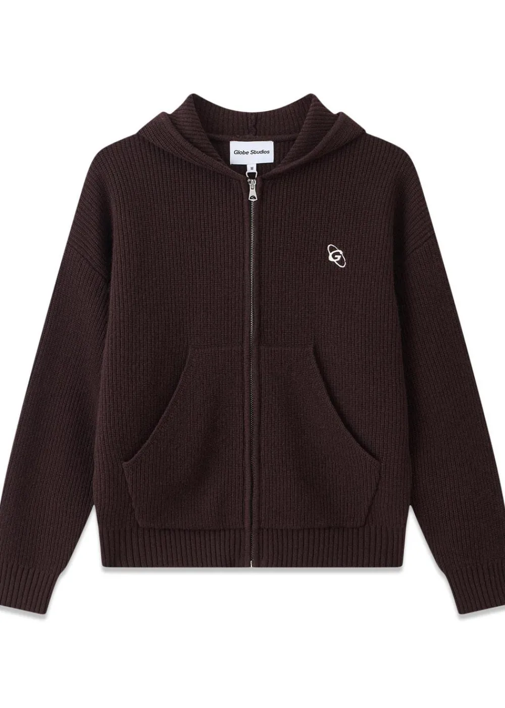 Rib Wool Knit Hoodie>Globe Studios