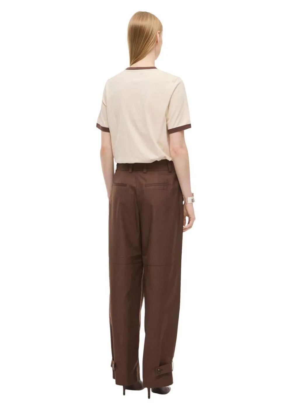 ROUMID WAIST TROUSERS>ROUGE EDIT Outlet