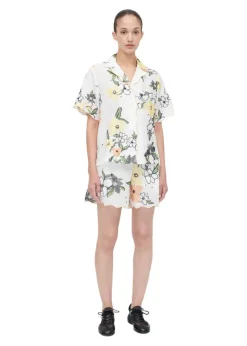 SCALLOPED ELASTICATED WAISTBAND SHORTS><noscript><img width=