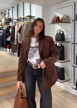 Seersucker Corduroy Blazer><noscript><img width=