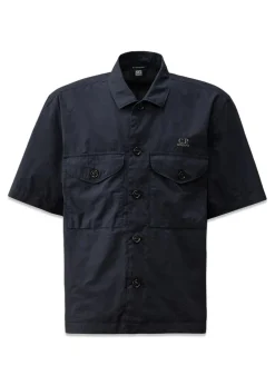 Short sleeve Popeline>C.P. Company Discount