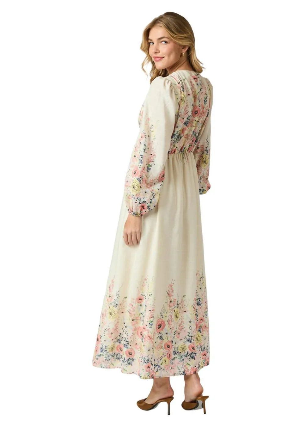 Silfi Flower Print Dress>Neo Noir Sale