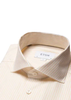 Slim Oxford Stripe Shirt>Eton Discount
