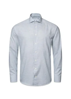 Slim Wrinkle Free Flannel Shirt>Eton Best