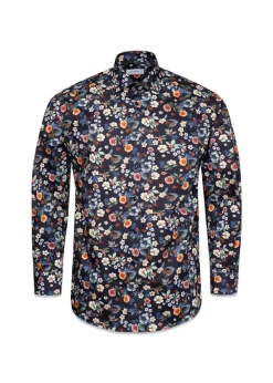 Slim-Floral Print Signature Twill></noscript>Eton Hot
