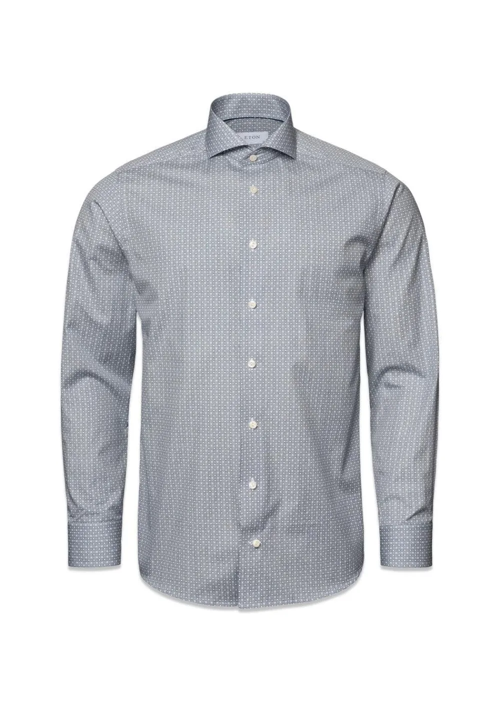 Slim-Poplin Print>Eton Best