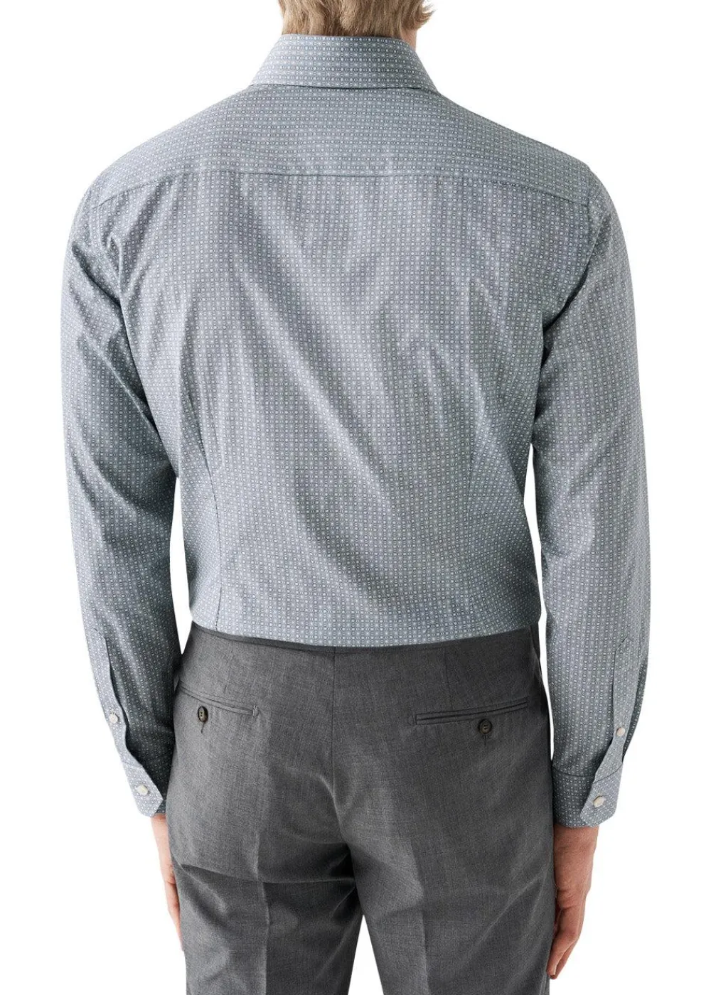 Slim-Poplin Print>Eton Best