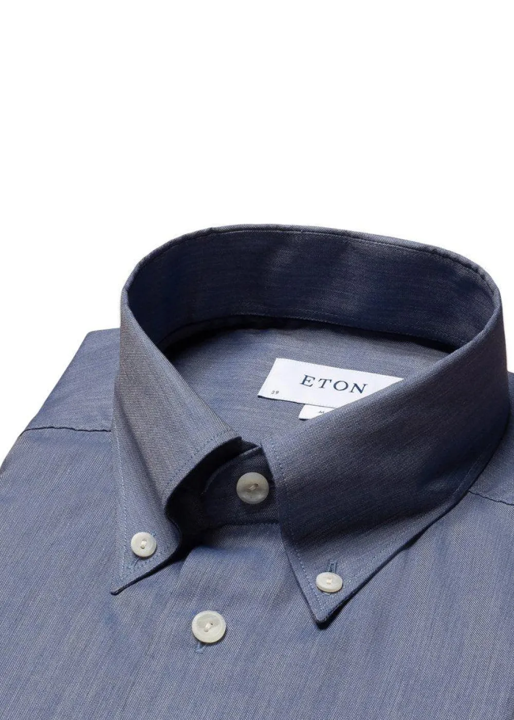 Slim-Twill Button Down Shirt>Eton Hot