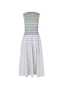 SMOCKED GATHERED TANK DRESS></noscript>Stine Goya Sale