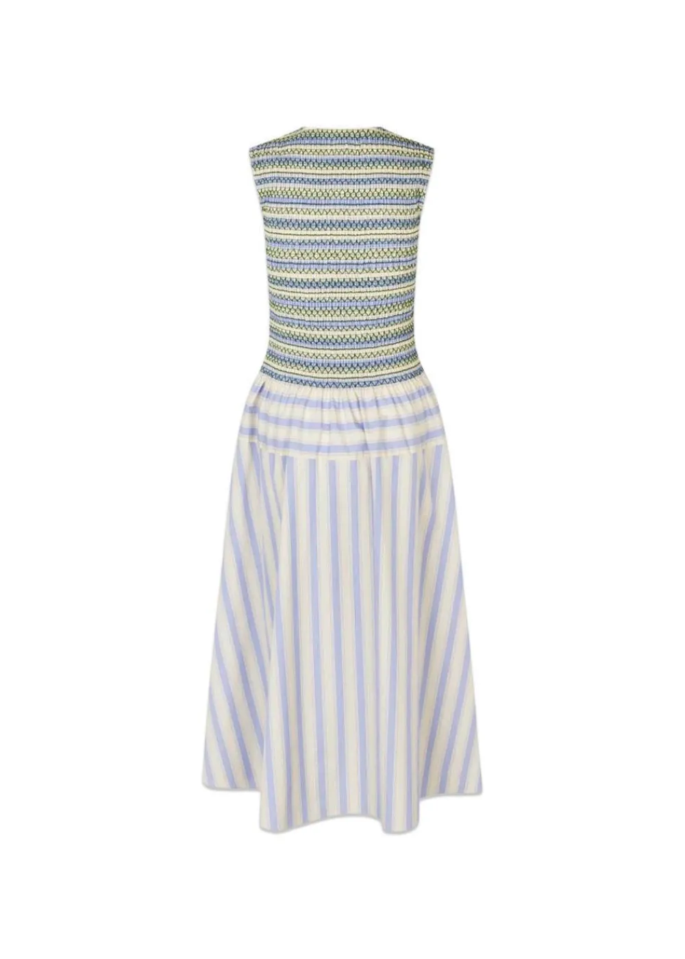 SMOCKED GATHERED TANK DRESS>Stine Goya Sale