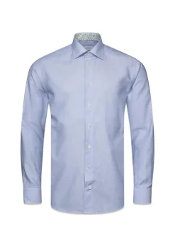Solid Oxford Cotton Tencel Shirt>Eton Sale
