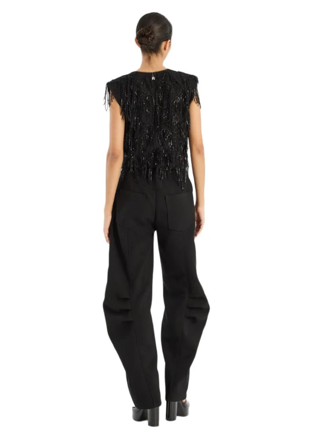 SUITING CARGO PANTS>Rotate Hot