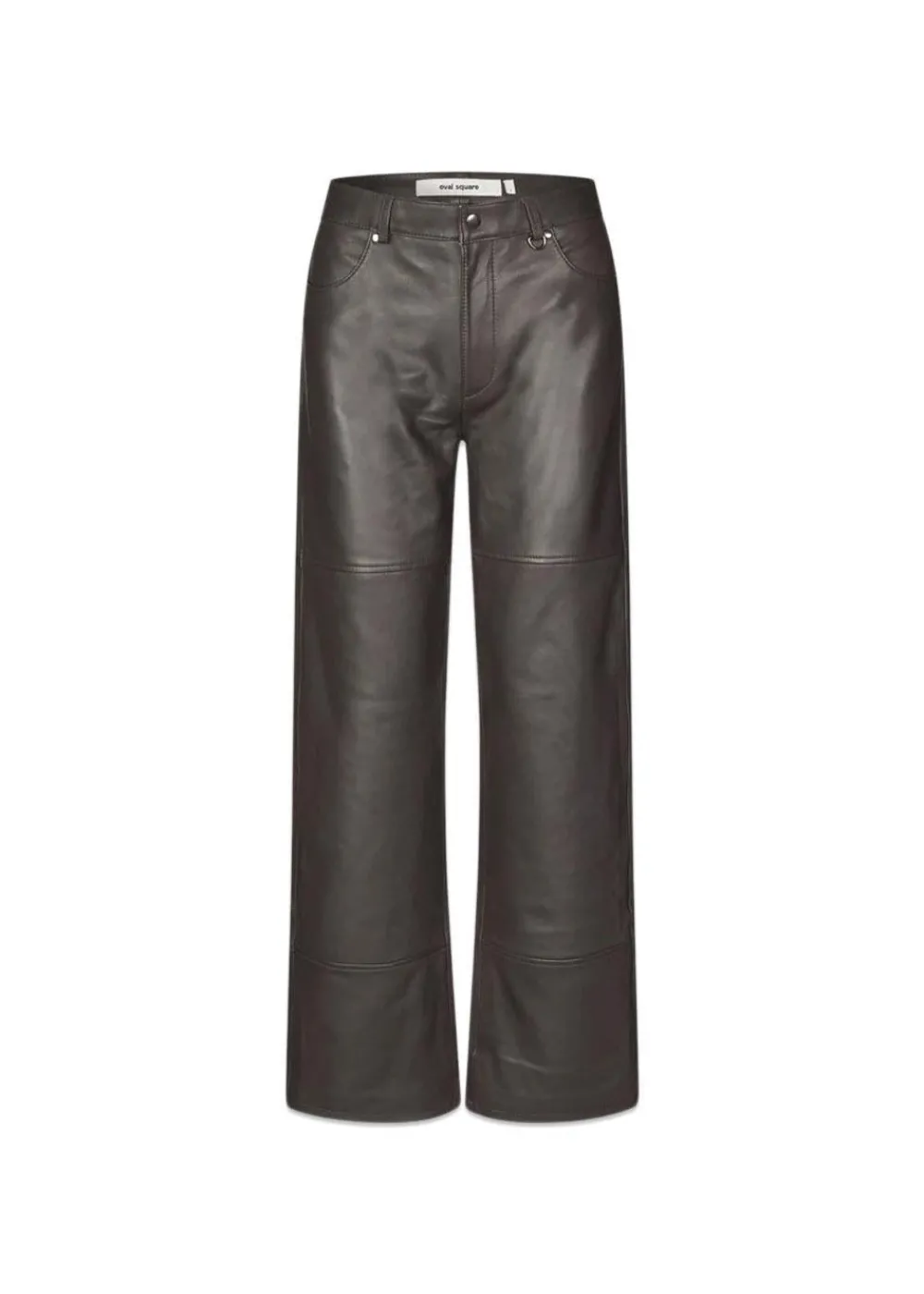 Time Leather Trousers>Oval Square Online