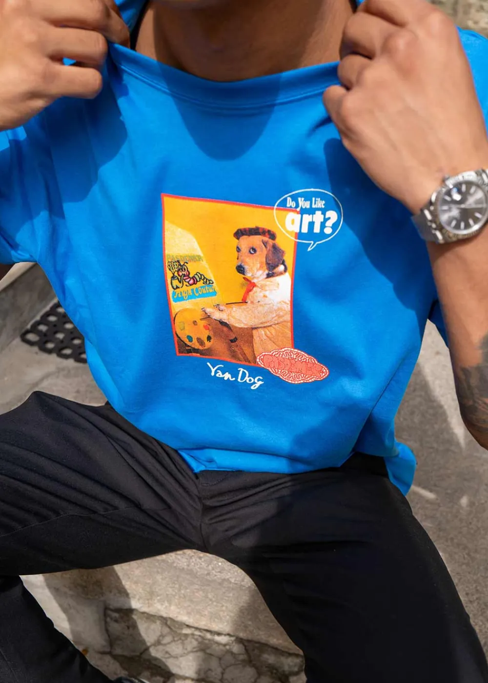 VAN DOG TEE>Pas de Mer Discount