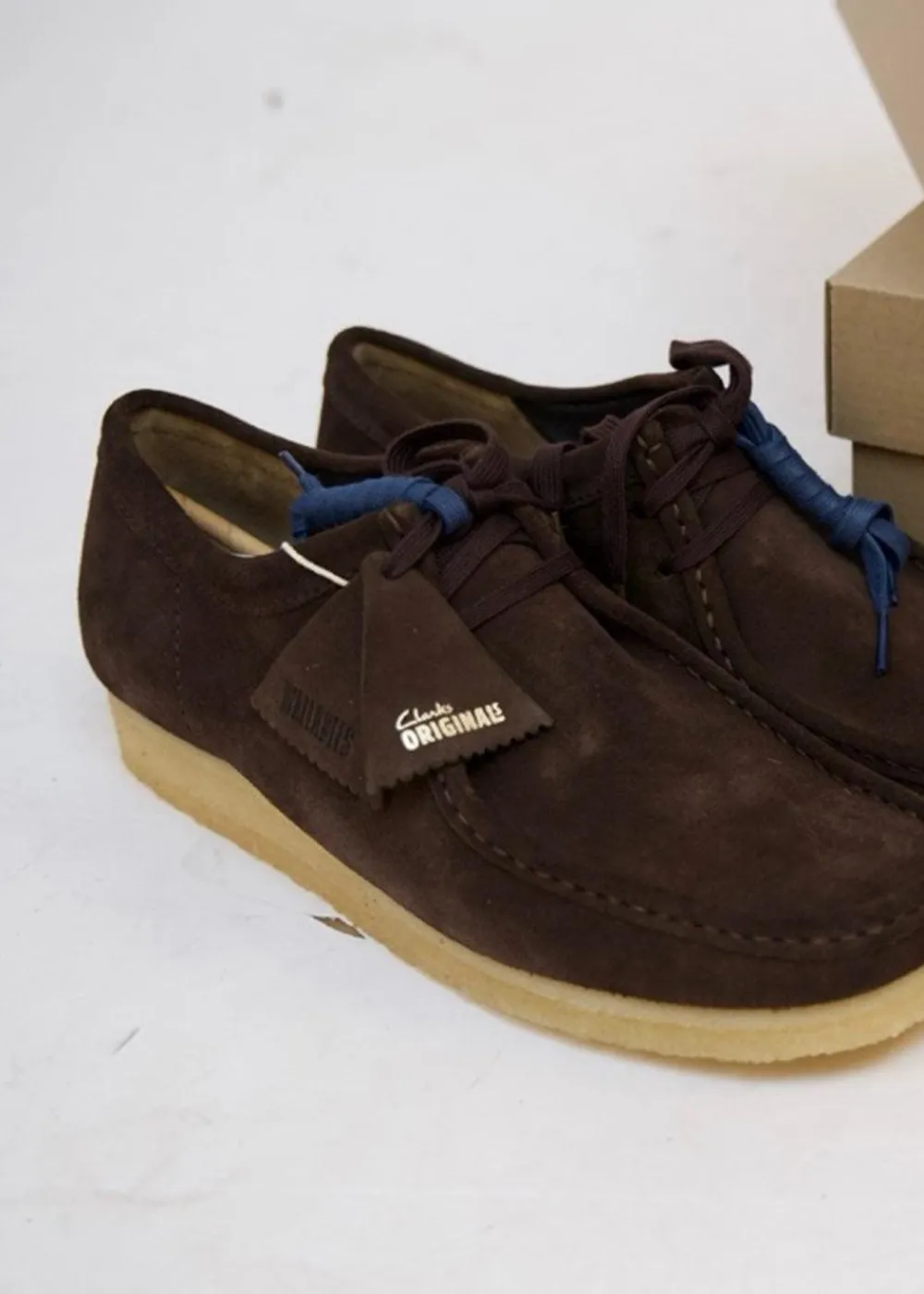 Wallabee Suede>Clarks Originals